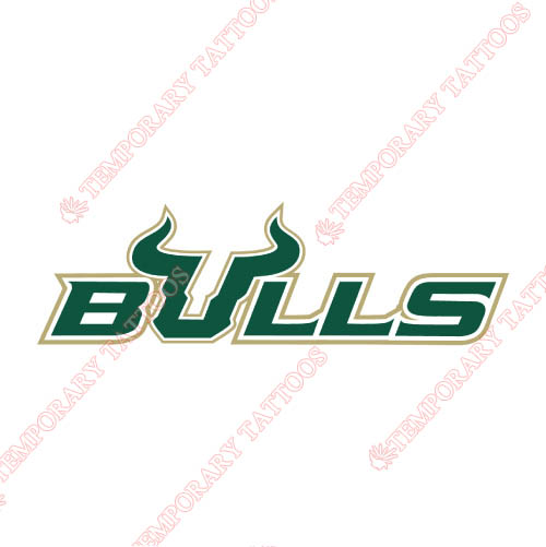 South Florida Bulls Customize Temporary Tattoos Stickers NO.6242
